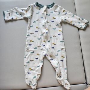 3 sets of Baby footies 6-9M